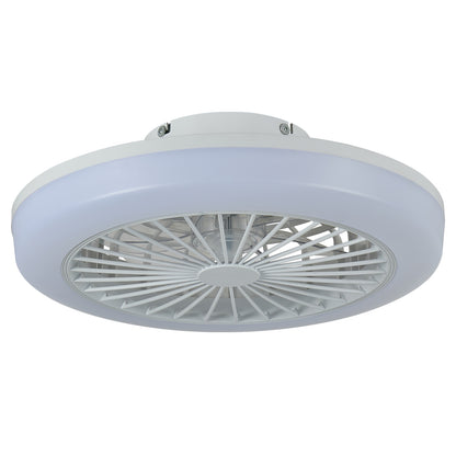 18" White Smart RGB Ceiling Fan with Remote - view 10