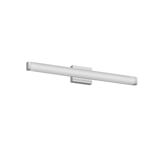 33" Brushed Nickel Square LED Vanity Light - view 9