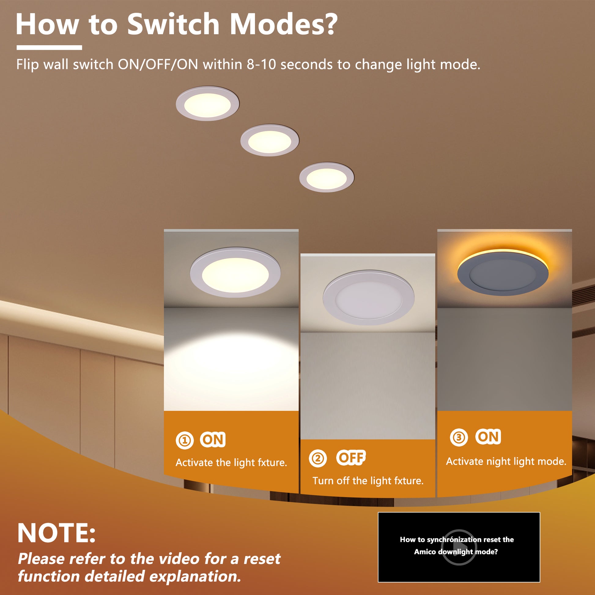 6" White Ultra-Thin LED Recessed Light, 6-Pack - view 4