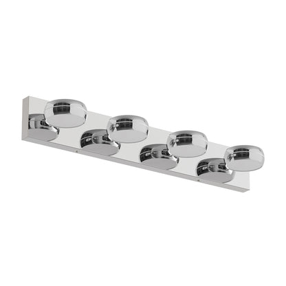 28" 4-Light Modern Chrome LED Vanity Light - view 9