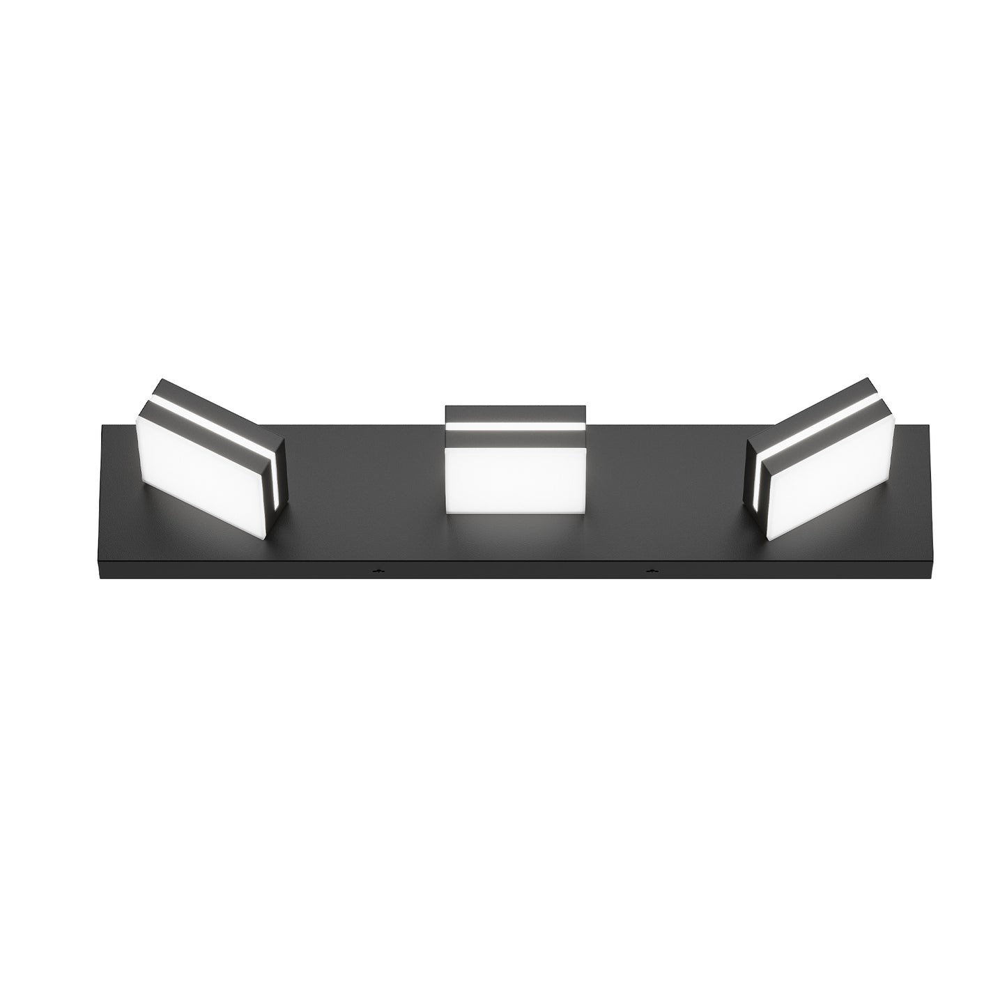 3-Light Black Minimalist LED Vanity Light - view 9