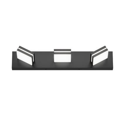 3-Light Black Minimalist LED Vanity Light - view 9