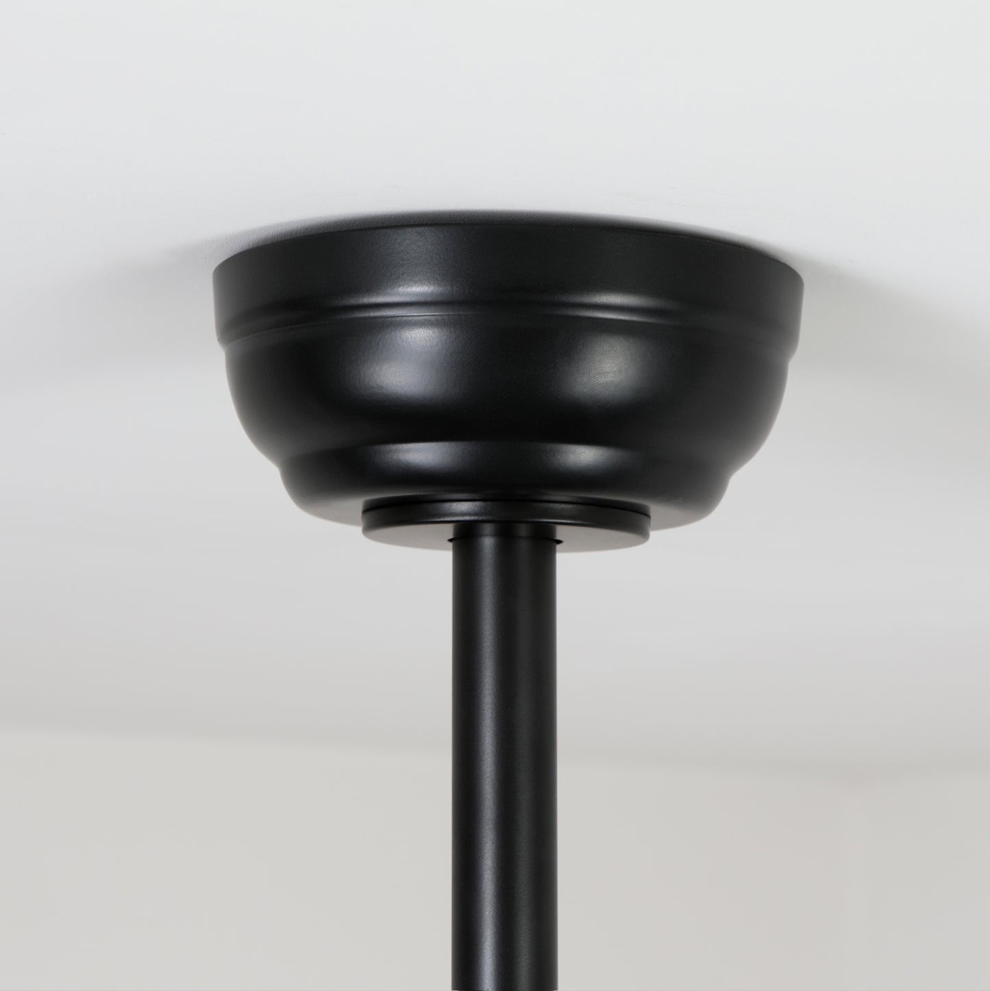 52" Matte Black 3-Blade Ceiling Fan with Light - view 22