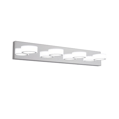 29" Modern 4-Light Chrome LED Vanity Light - view 10