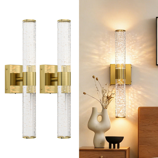 Gold Metal Vanity Light