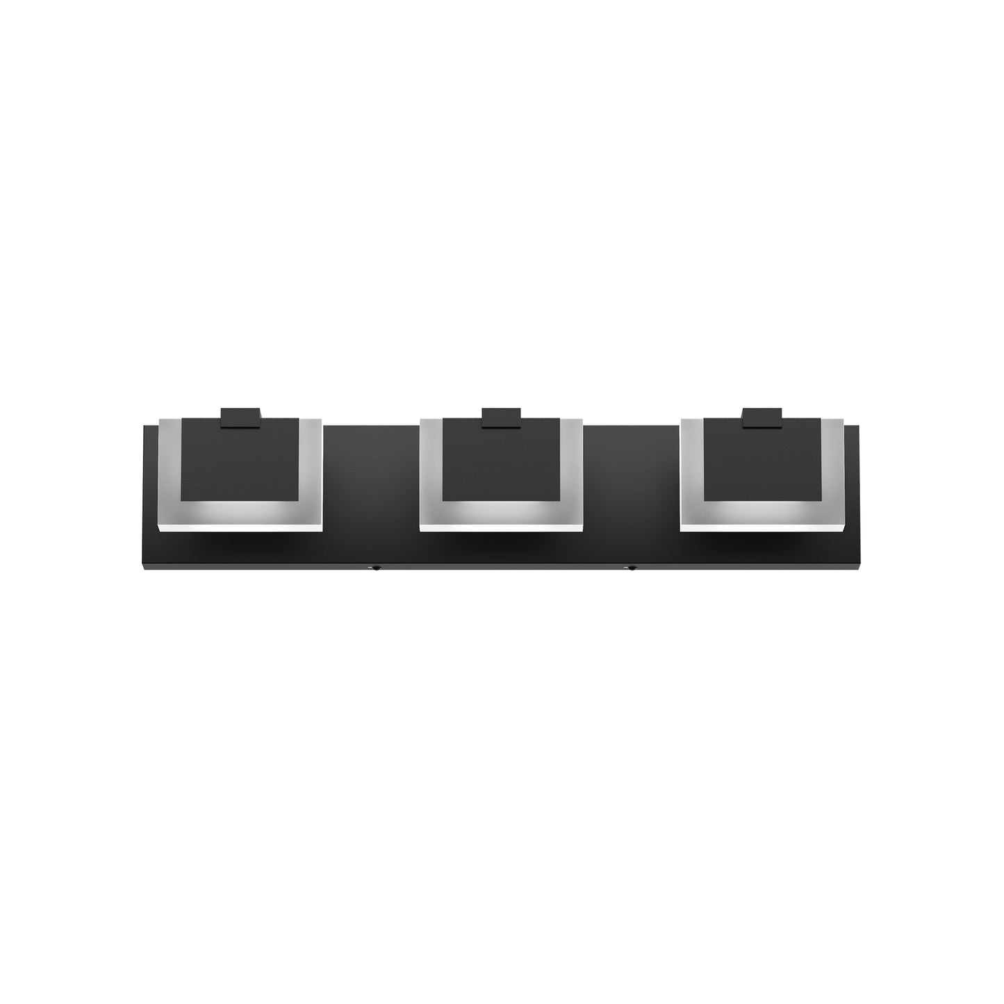 3-Light Modern Black LED Vanity Wall Light - view 9