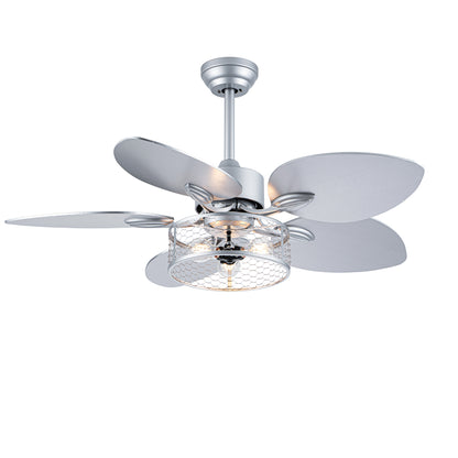 42" Silver Reversible Ceiling Fan with Remote - view 16