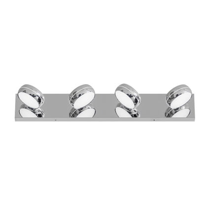 28" 4-Light Modern Chrome LED Vanity Light - view 8