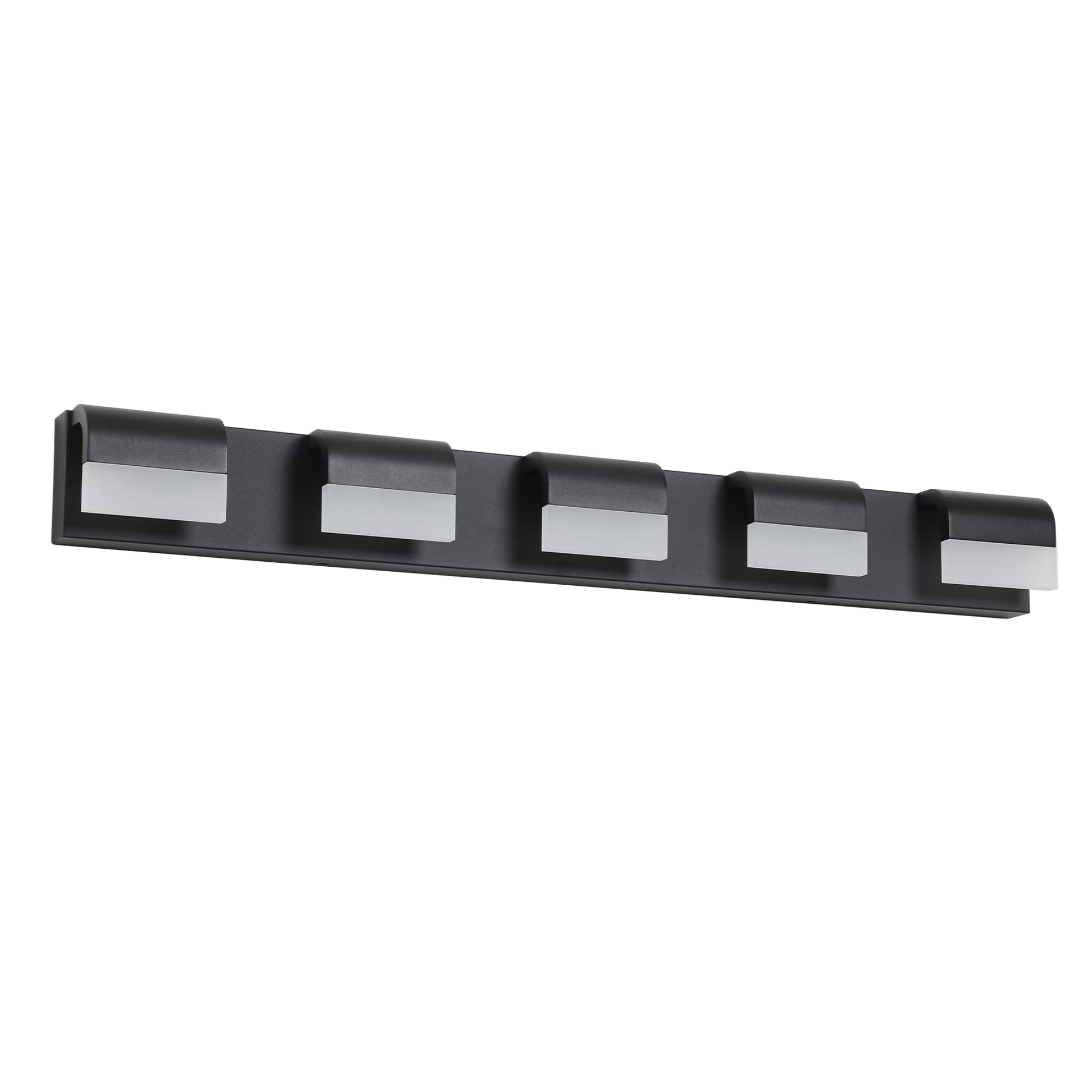5-Light Modern Black LED Vanity Light - view 10