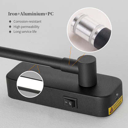 Black Rechargeable LED Picture Light with Remote - view 7