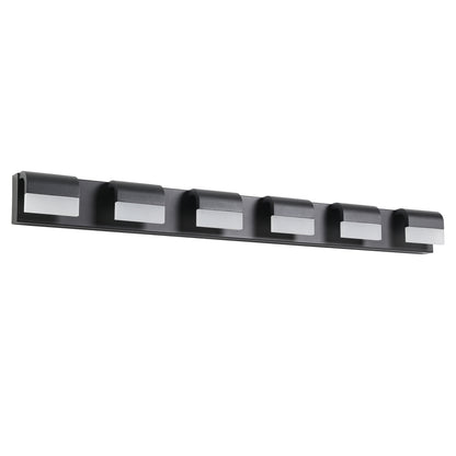 6-Light Black LED Vanity Wall Light - view 11