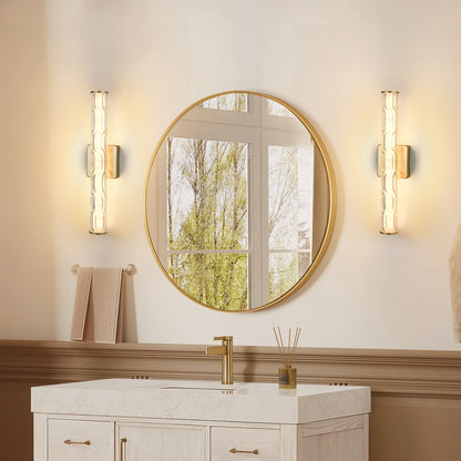 19.7"H Gold Crystal Wall Sconce, Set of 2 - view 4
