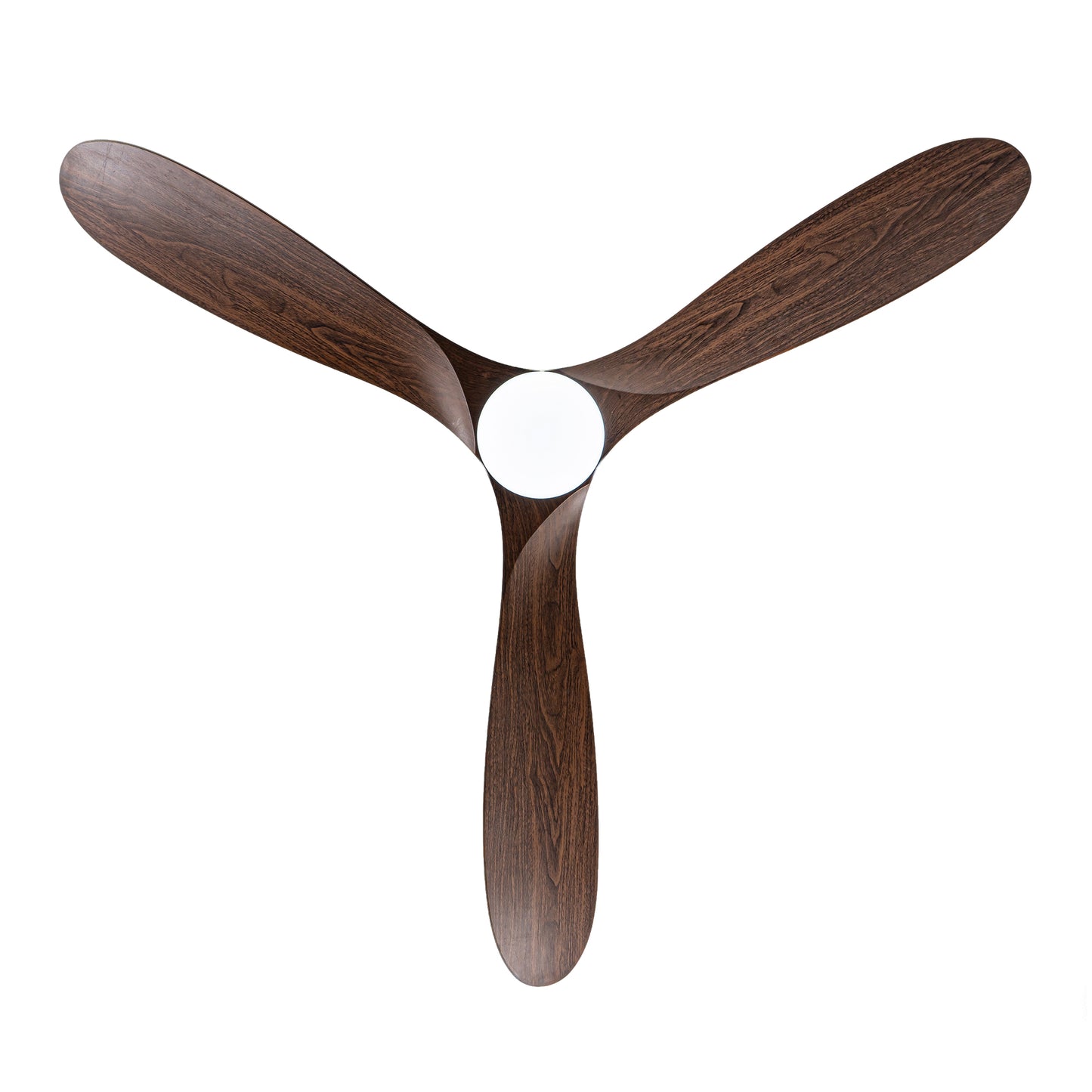 60" Matte Black Ceiling Fan with LED Light - view 24