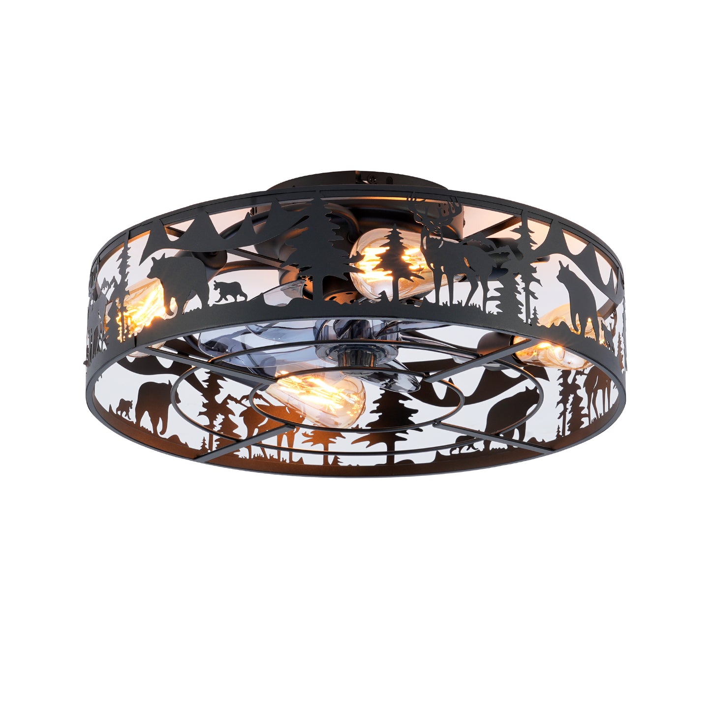 Flush Mount Ceiling Fan