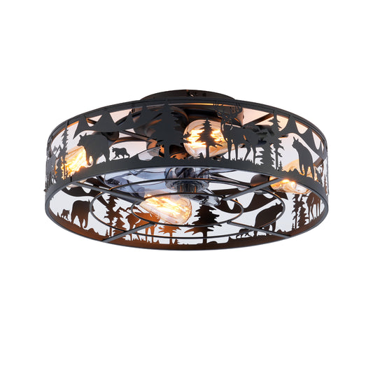 Flush Mount Ceiling Fan